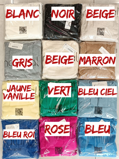 Robe Pull à col roulé coupe décontractée  Réf T0797 Taille Standard